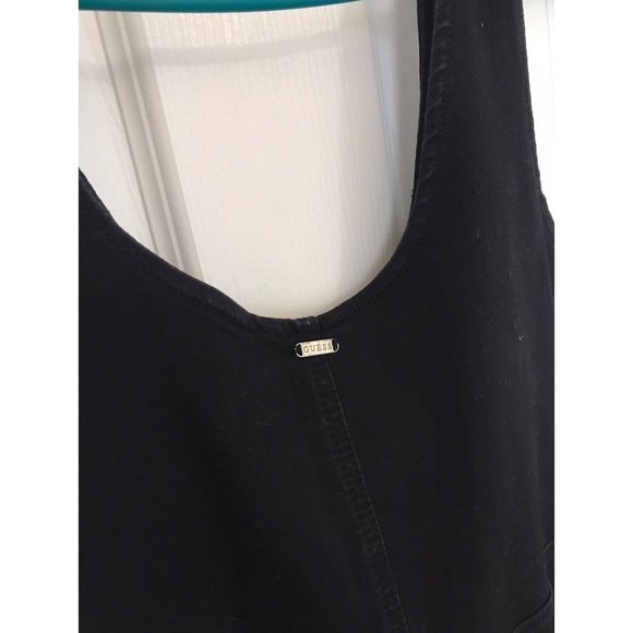 NWT Guess Black Denim Dress - M size - Picture 5 of 5